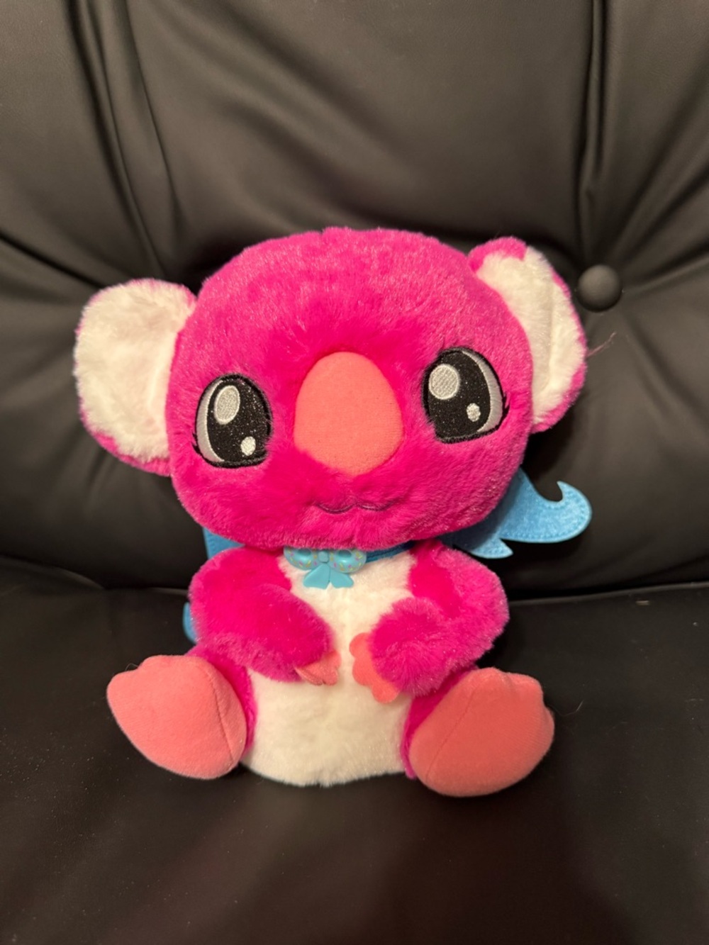 Tic Tac Toy Pink Koala Plush w/ Glitter Wings – Cute Stuffed Animal